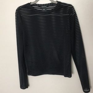 Trouve sheer top